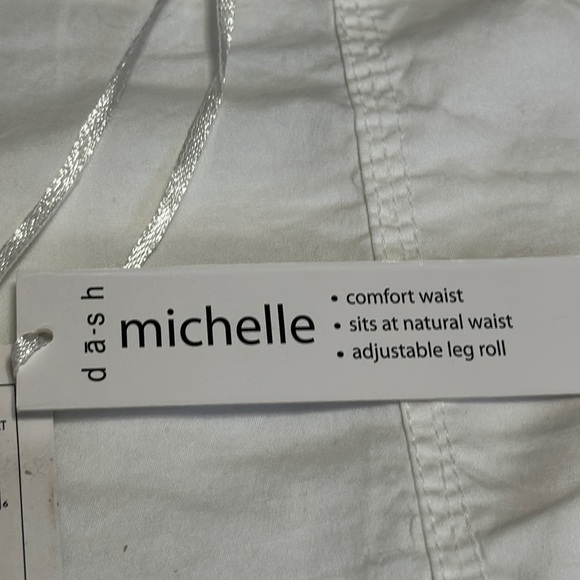 NWT dash white Michelle comfee-flex shorts 3X - Picture 6 of 8